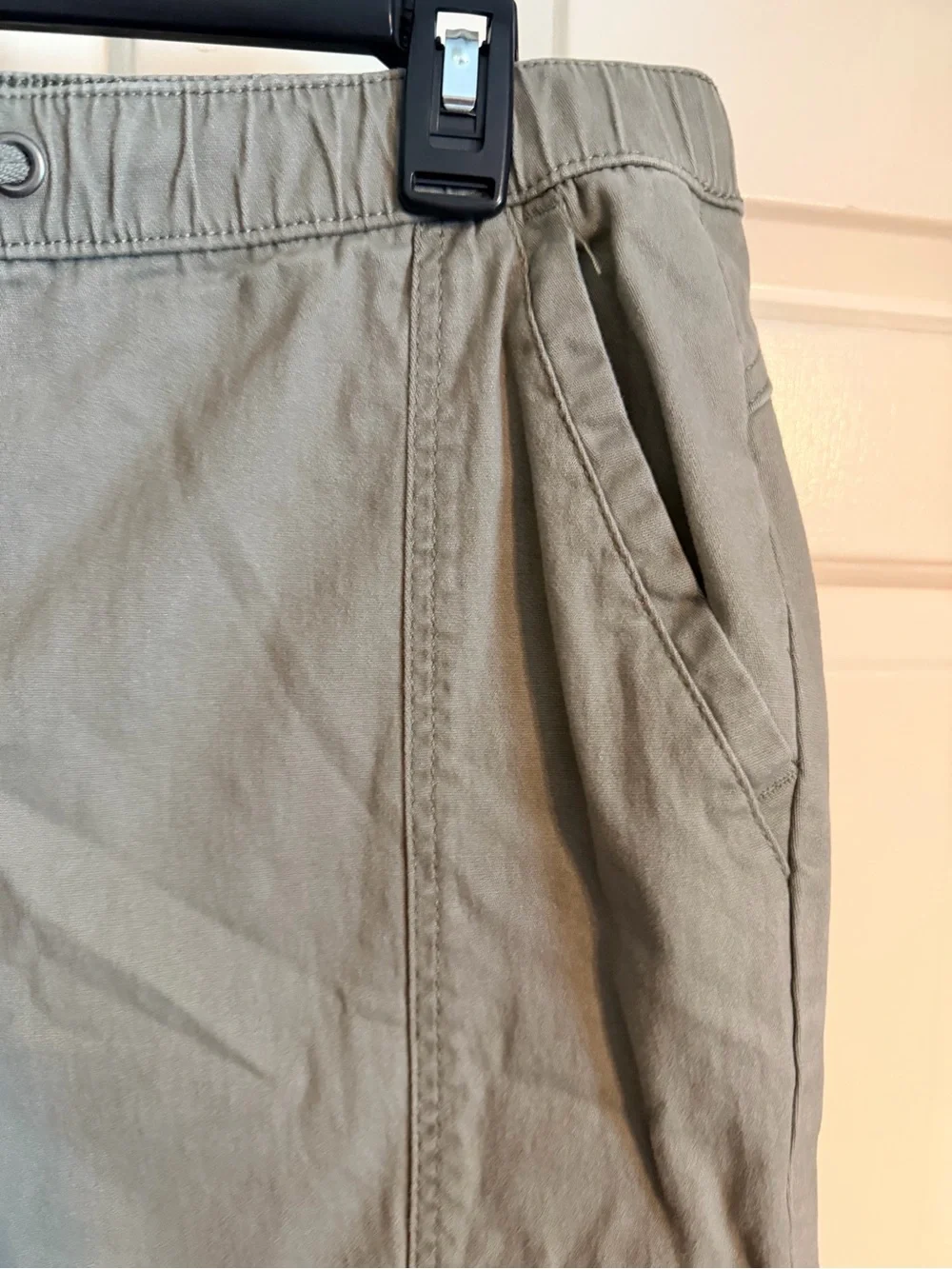 Rewash Olive-Taupe Cargo Jogger Pants